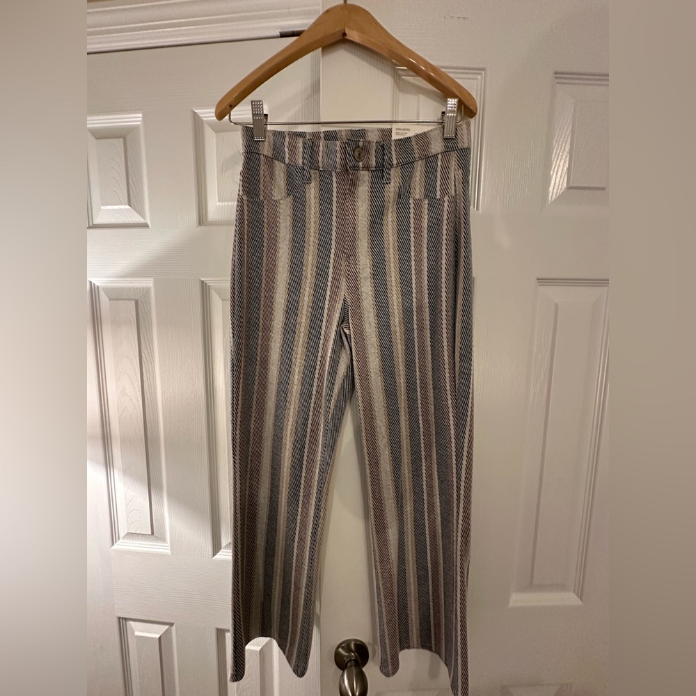 American Eagle Stretchy Striped Pants Size 2